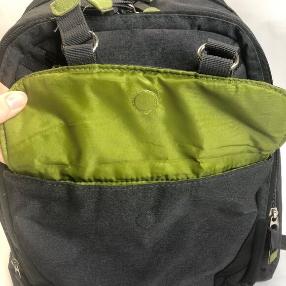 Eddie Bauer Bridgeport Diaper Bag‎ Backpack Laptop Bookbag - Picture 5 of 16